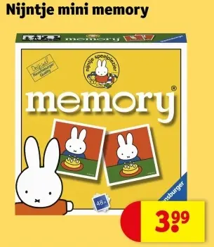Aanbieding: Nijntje mini memory