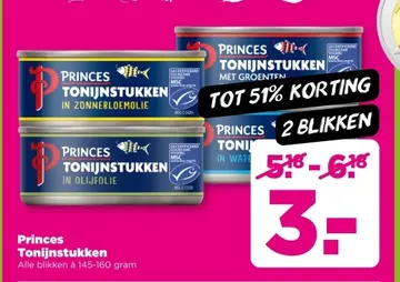 Aanbieding: Princes Tonijnstukken