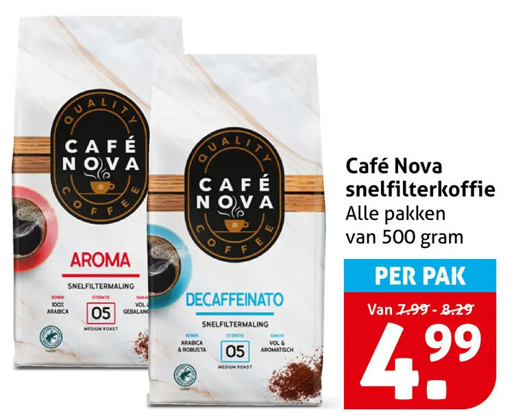 Aanbieding: Snelfilterkoffie