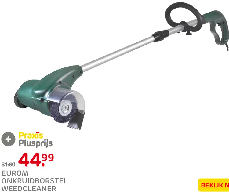 Aanbieding: Onkruidborstel Weedcleaner