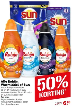 Aanbieding: Alle Robijn of Sun