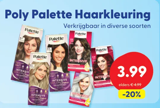 Aanbieding: Poly Palette Haarkleuring