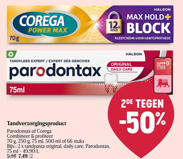 Promotie: Tandverzorgingsproduct
