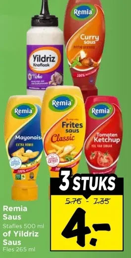 Remia Saus of Yildriz Saus