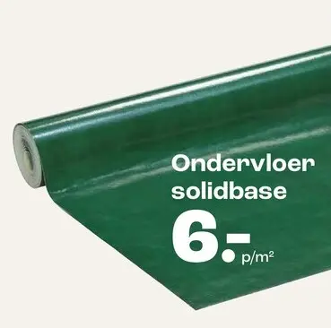 Promotie: Ondervloer solidbase