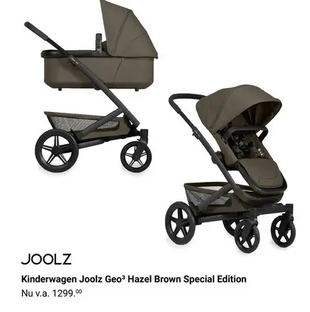 Aanbieding: Kinderwagen Joolz Geo³ Hazel Brown Special Edition