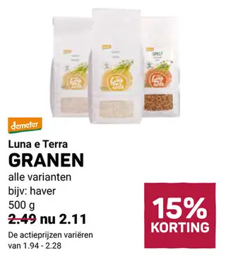 Aanbieding: Granen
