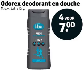 Aanbieding: Deodorant en douche