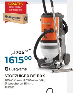 Aanbieding: STOFZUIGER DE 110 S