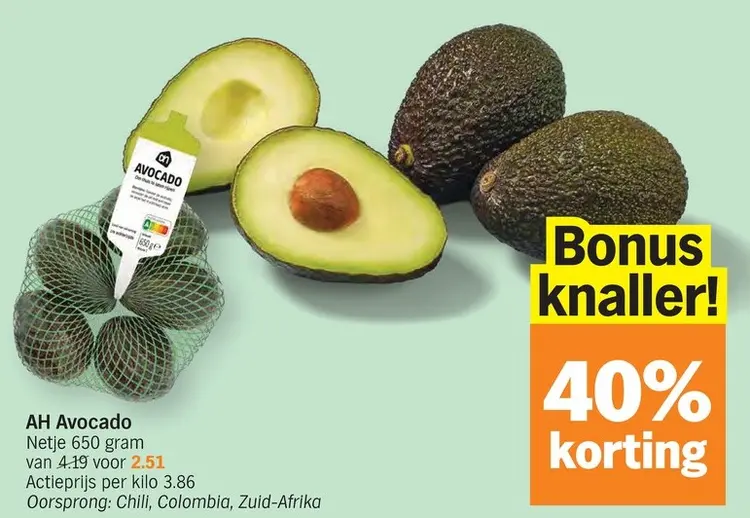 Promotie: AH Avocado