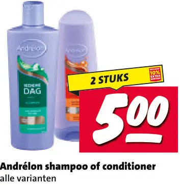 Aanbieding: Shampoo of conditioner