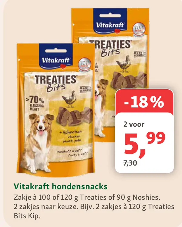 Aanbieding: hondensnacks