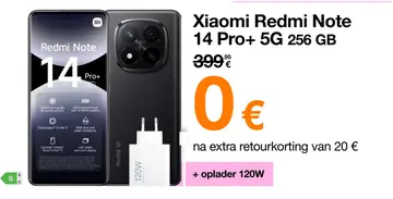 Aanbieding: Xiaomi Redmi Note 14 Pro+ 5G 256 GB