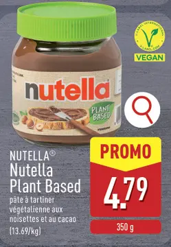 Offre: Nutella Plant Based