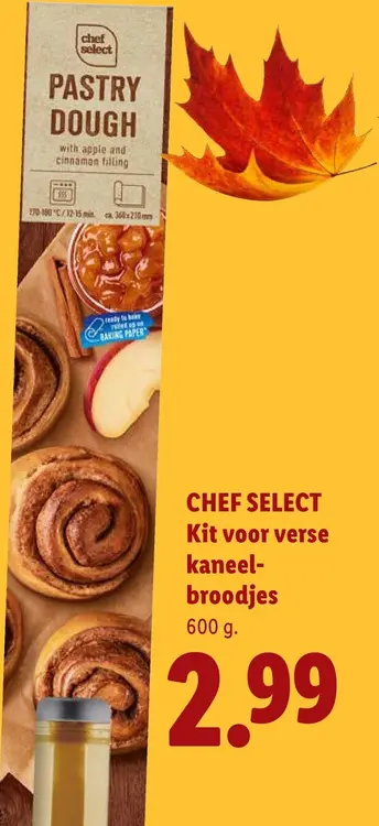 Aanbieding: Kit voor verse kaneelbroodjes
