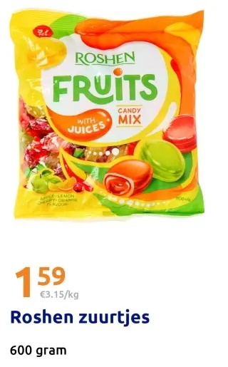 Aanbieding: Roshen zuurtjes