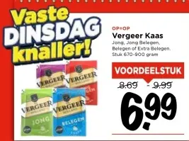 Aanbieding: Vergeer Kaas