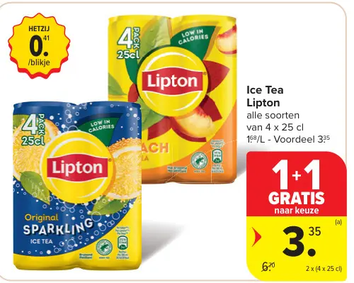 Promotie: Ice Tea