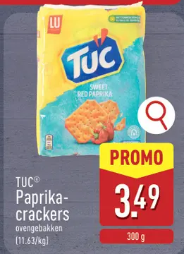 Aanbieding: Paprika-crackers