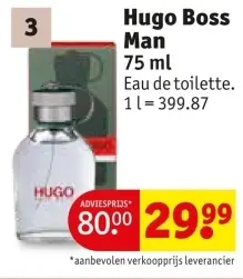 Promotie: Hugo Boss Man
