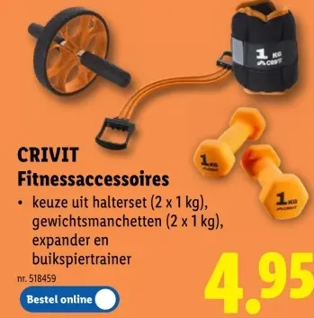 Promotie: Fitnessaccessoires