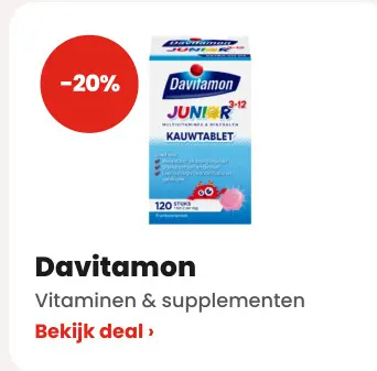 Promotie: Vitaminen & supplementen