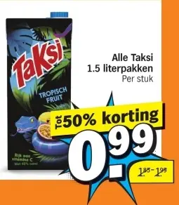 Aanbieding: Taksi Tropisch Fruit