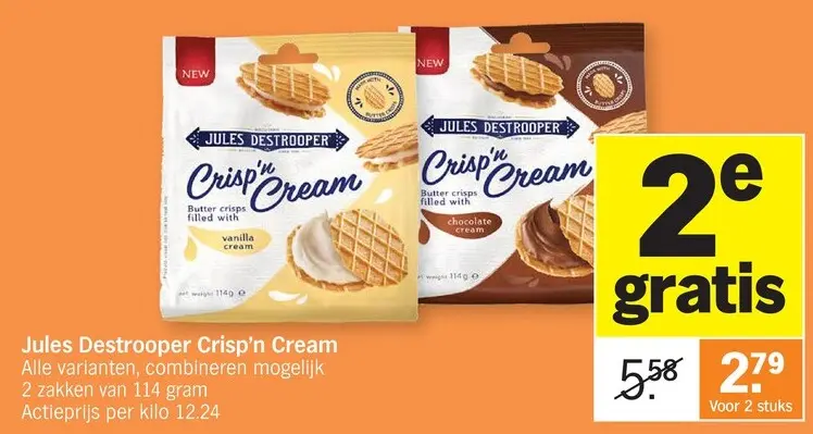 Promotie: Crisp'n Cream