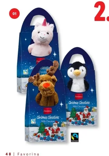 Aanbieding: Knuffel met chocolade