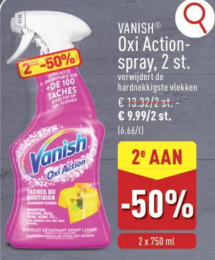 Promotie: Vanish Oxi Action-spray