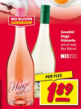 Aanbieding: Cavatini Hugo frizzante