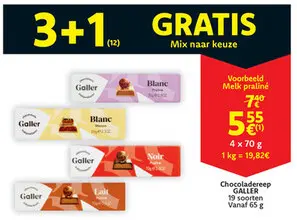 Aanbieding: Chocoladereep