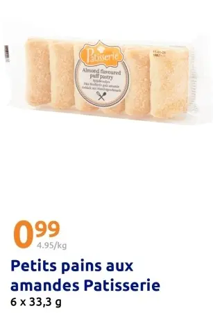 Offre: Petits pains aux amandes