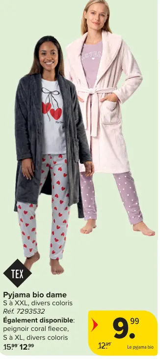 Offre: Pyjama bio dame