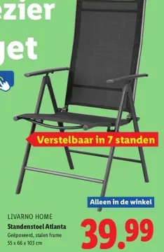 Aanbieding: Standenstoel Atlanta