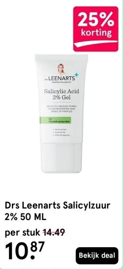 Aanbieding: Salicylic Acid 2% Gel