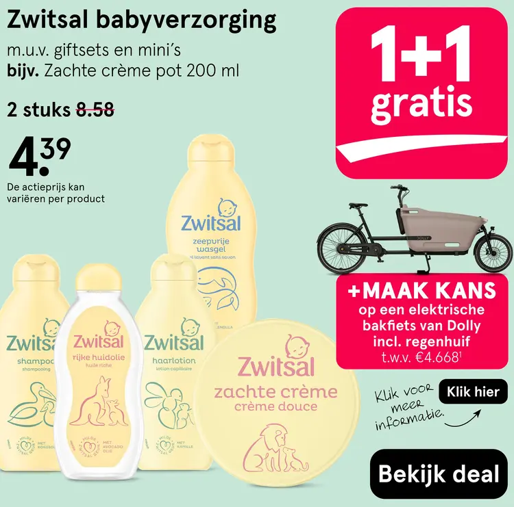 Aanbieding: Babyverzorging