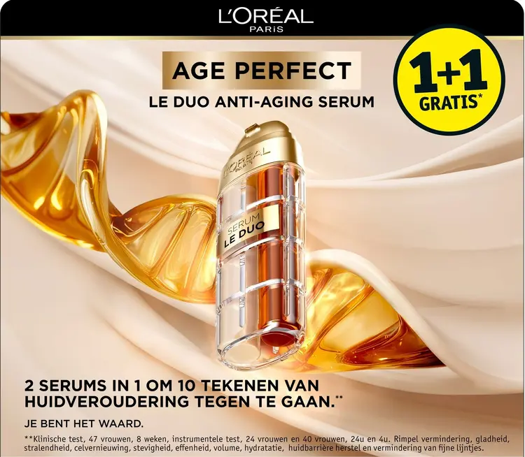 Aanbieding: Age Perfect Le Duo Anti-Aging Serum