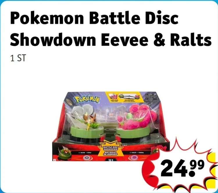 Offre: Battle Disc Showdown Eevee & Ralts