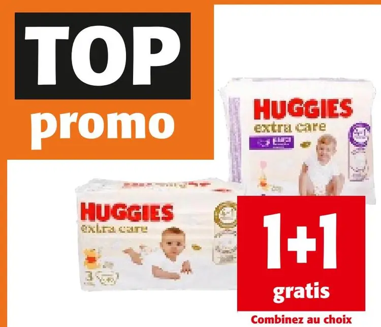 Offre: Huggies Extra Care Diapers