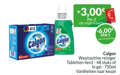 Promotie: Wasmachine reiniger