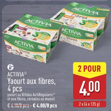Offre: Yaourt aux fibres