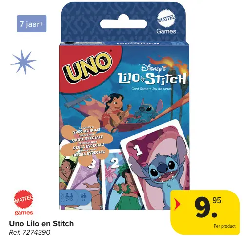 Promotie: Uno Lilo en Stitch