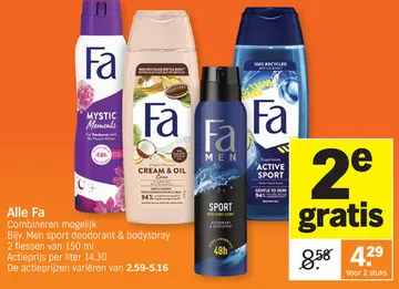 Aanbieding: Alle Fa