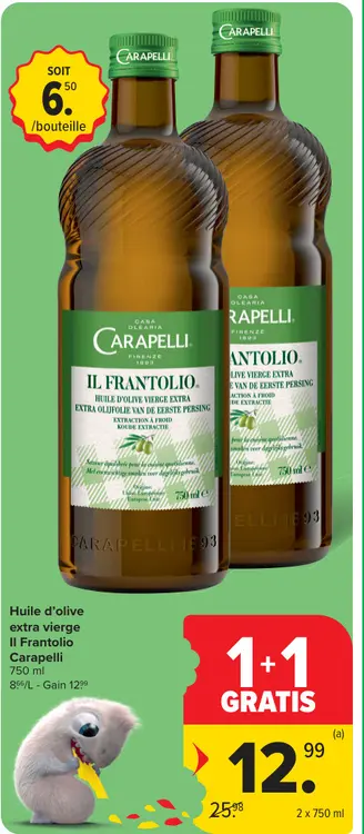 Offre: Huile d'olive extra vierge Il Frantolio
