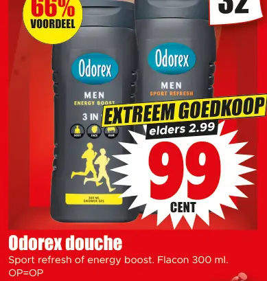 Aanbieding: Odorex douche