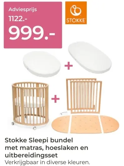 Aanbieding: Stokke Sleepi bundel