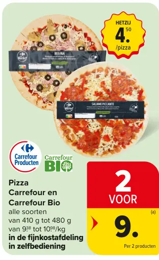 Promotie: Pizza