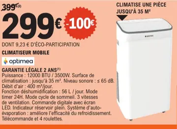 Aanbieding: CLIMATISEUR MOBILE
