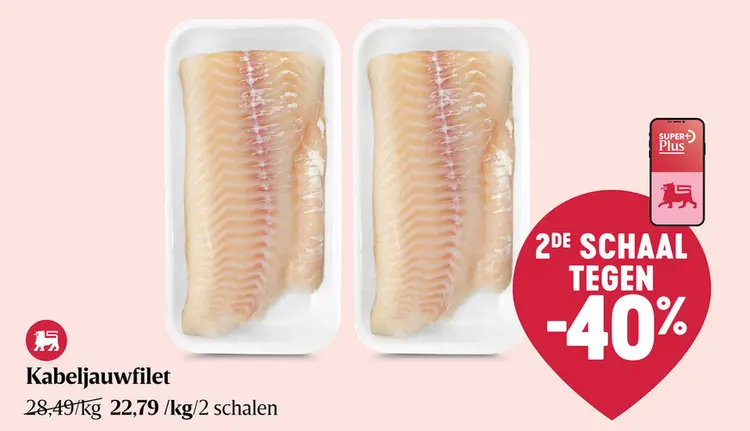 Promotie: Kabeljauwfilet